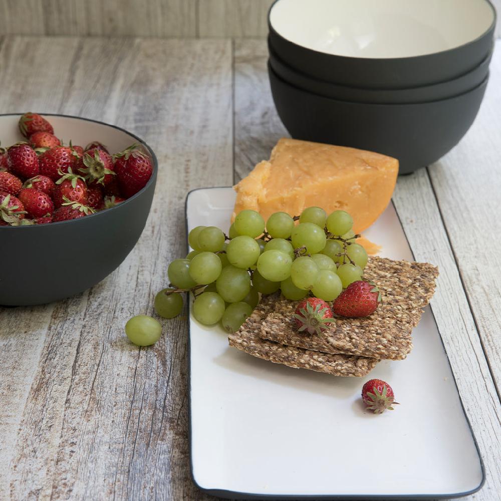 Be Home Easton Small Bowl Graphite