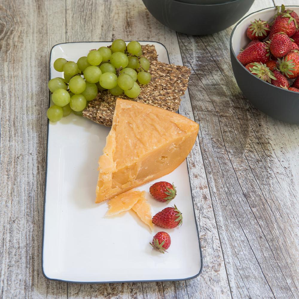 Be Home Easton Small Rectangular Platter Graphite