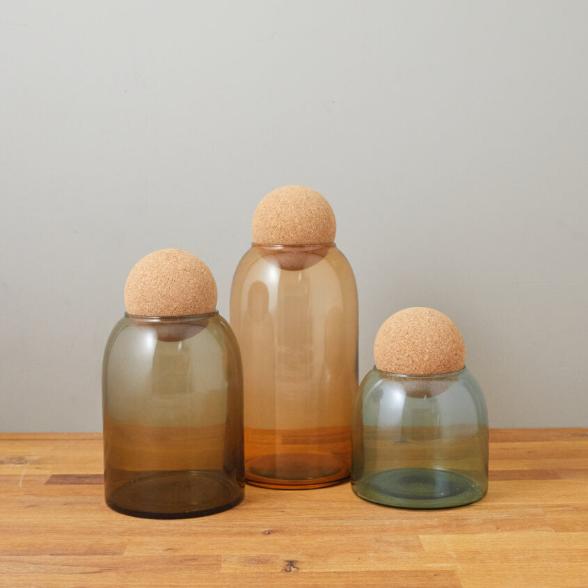 Be Home Evia Decanter Large Apricot Nectar