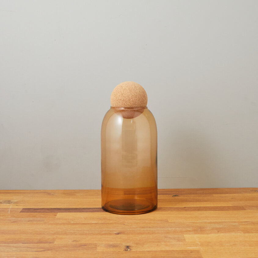 be home Evia Decanter Large Apricot Nectar