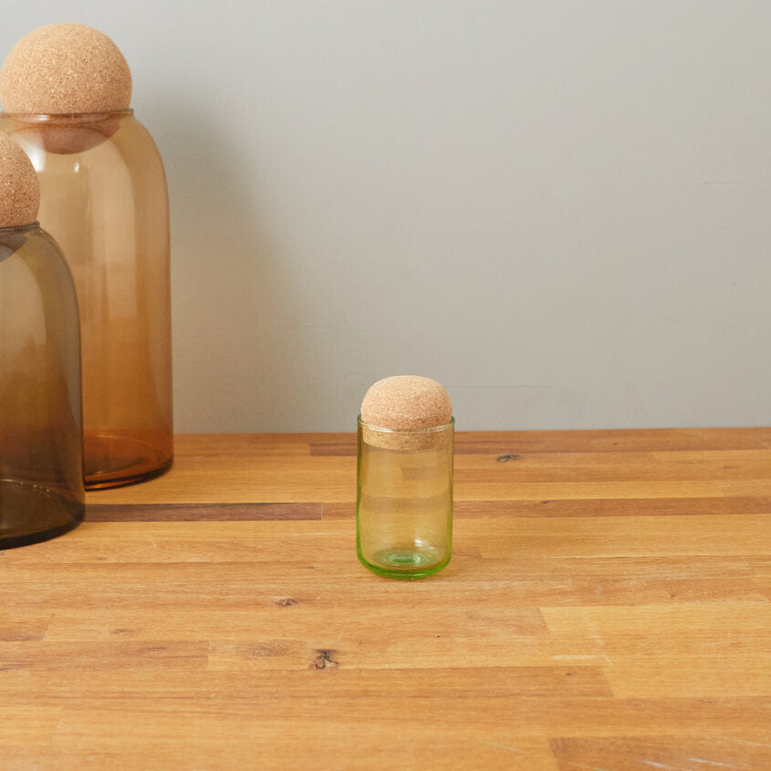 Be Home Evia Spice Jar Pale Aqua