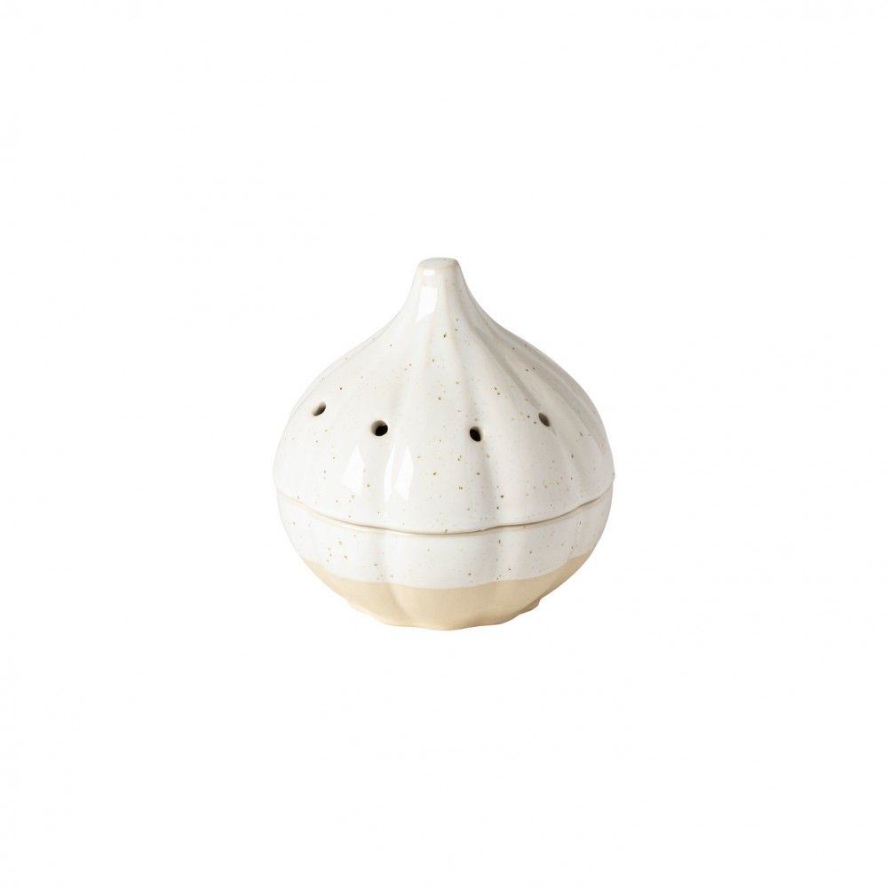 Be Home Fattoria Garlic Canister White