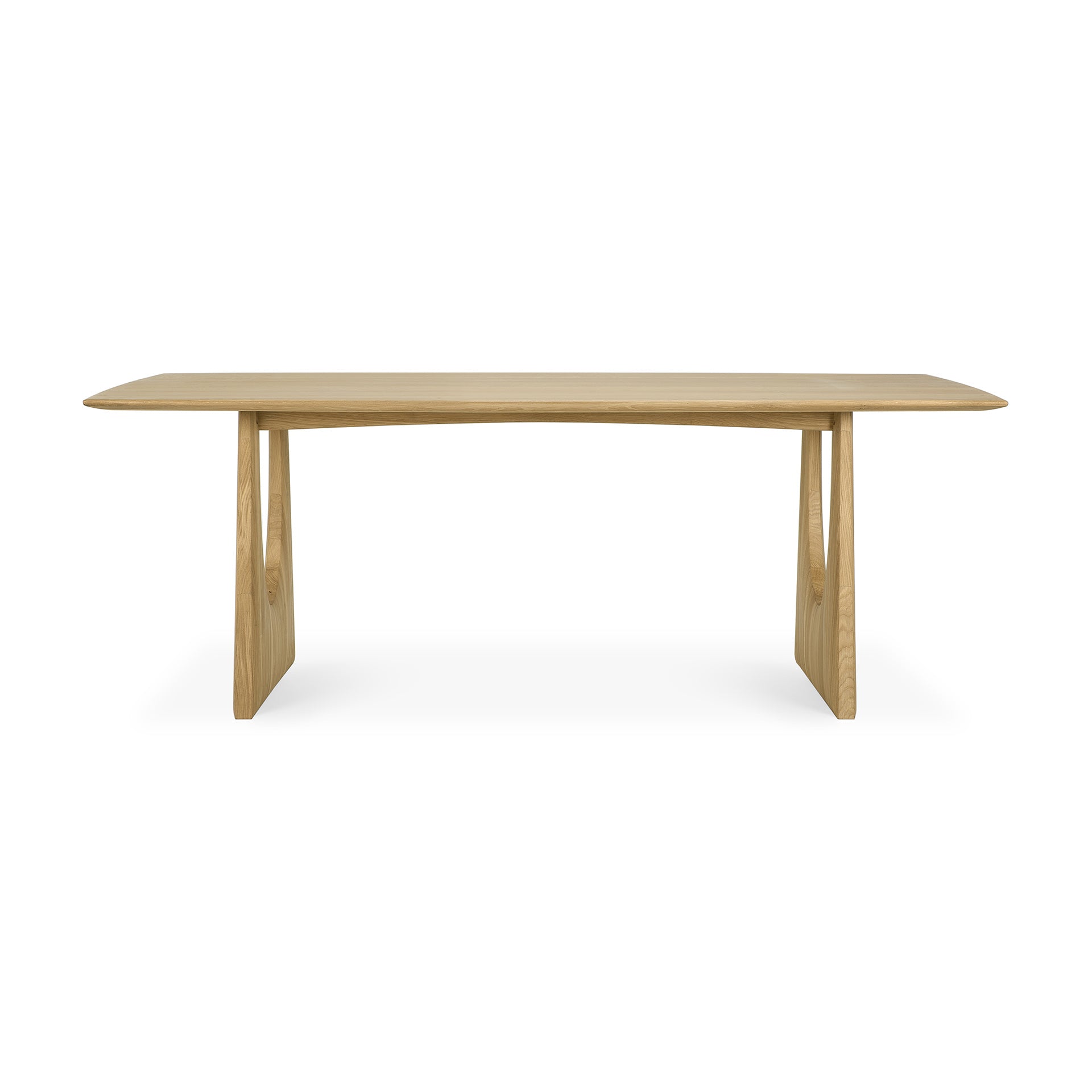 Be Home Geometric Oak Dining Table 87"