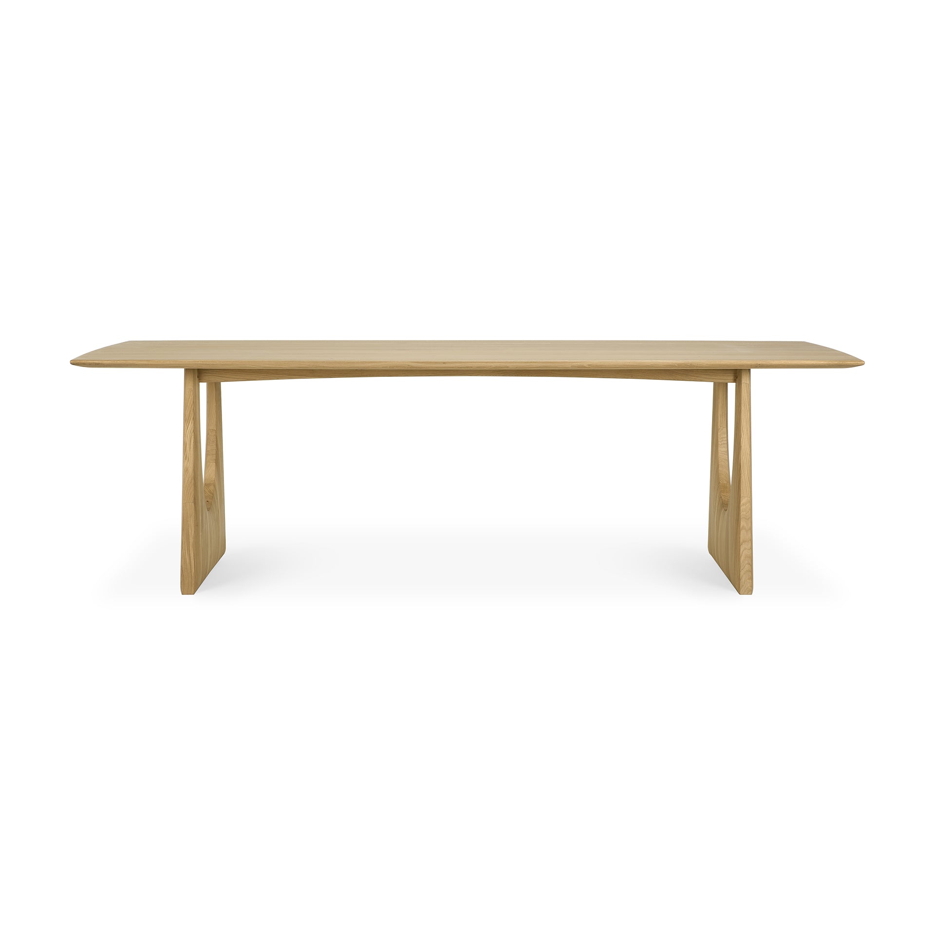 Be Home Geometric Oak Dining Table 98"