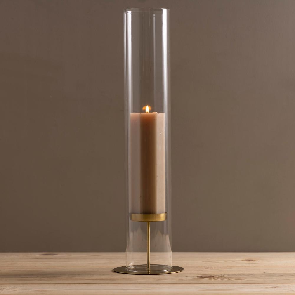 be home Glass Chimney Tube Large