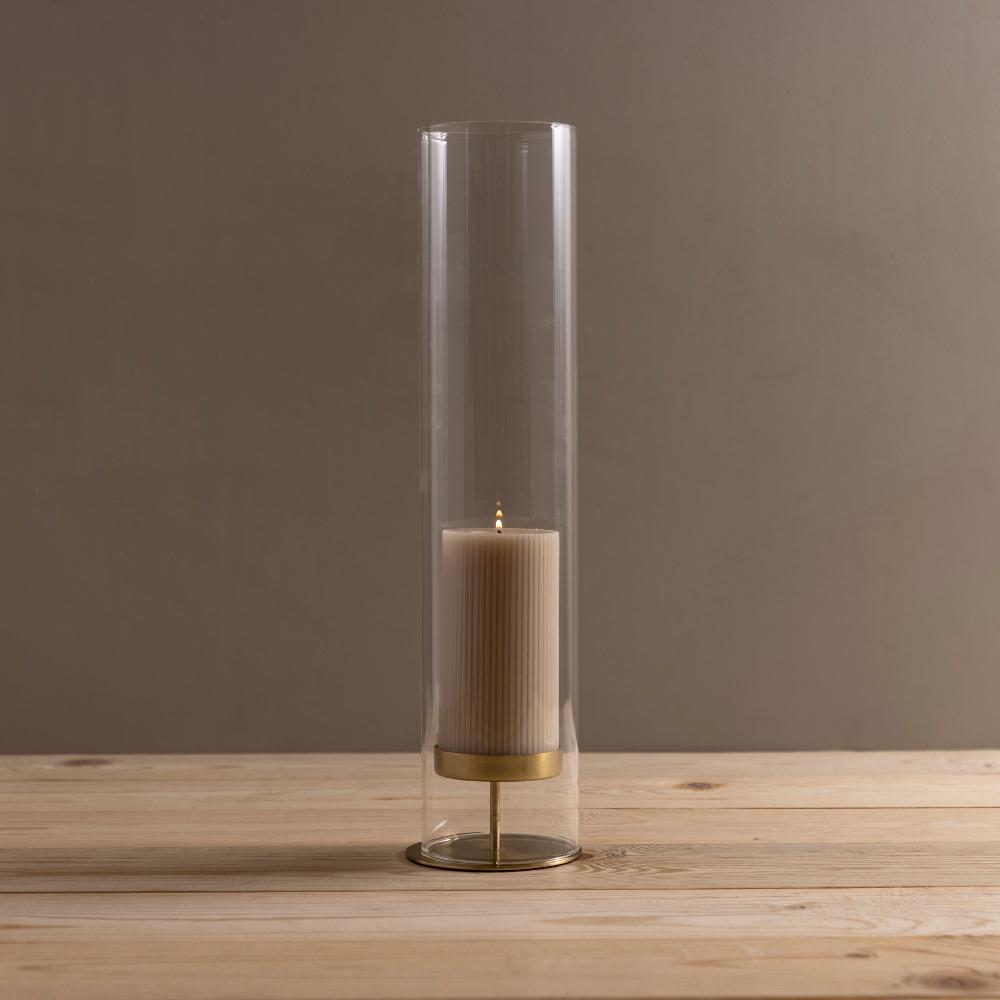 be home Glass Chimney Tube Medium