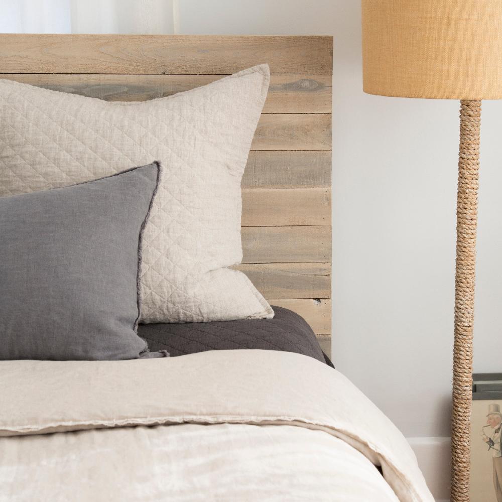 be home Hampton Large Euro Sham Cream