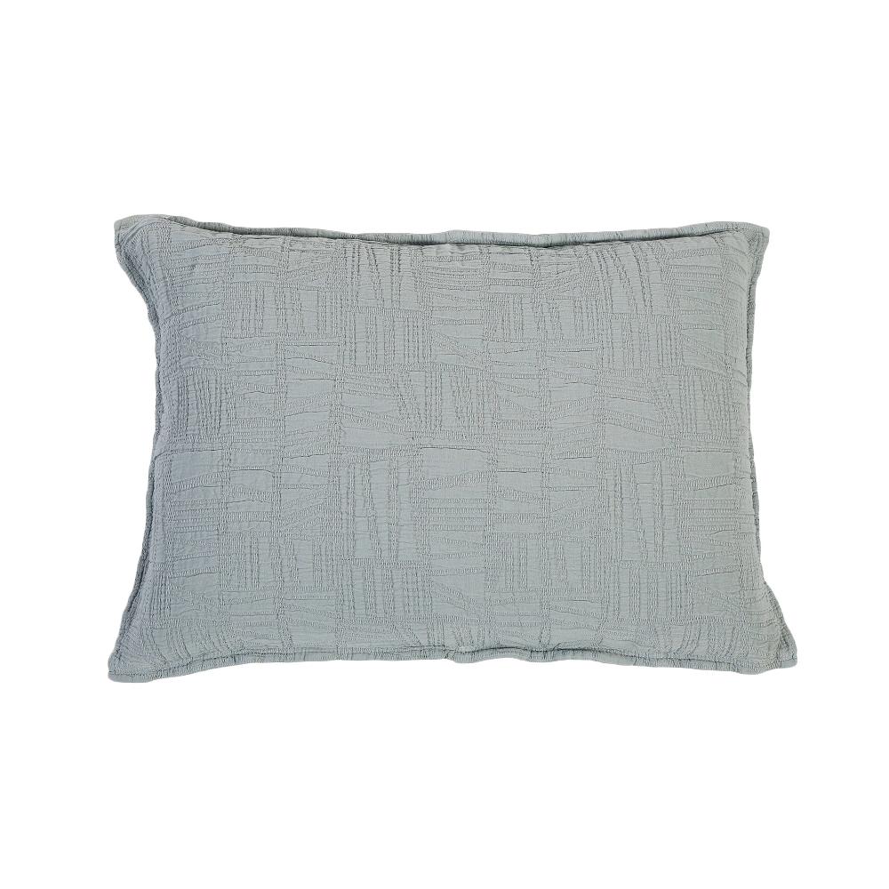 Be Home Harbour King Sham Sea Glass