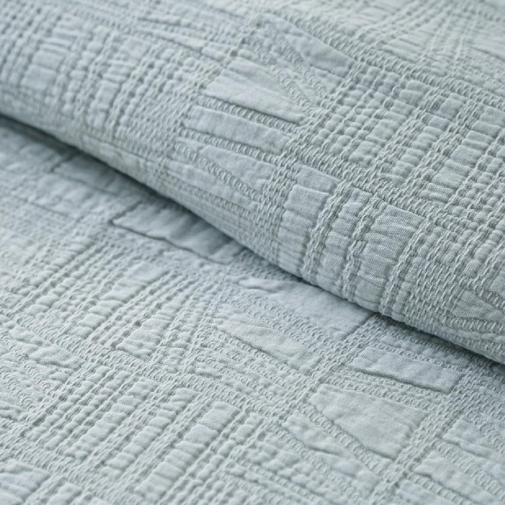 Be Home Harbour King Sham Sea Glass