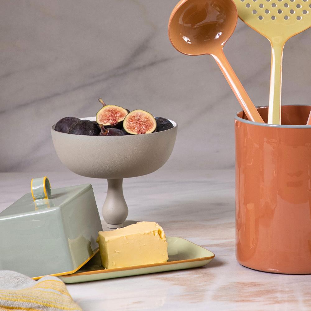 Be Home Harlow Bright Butter Dish