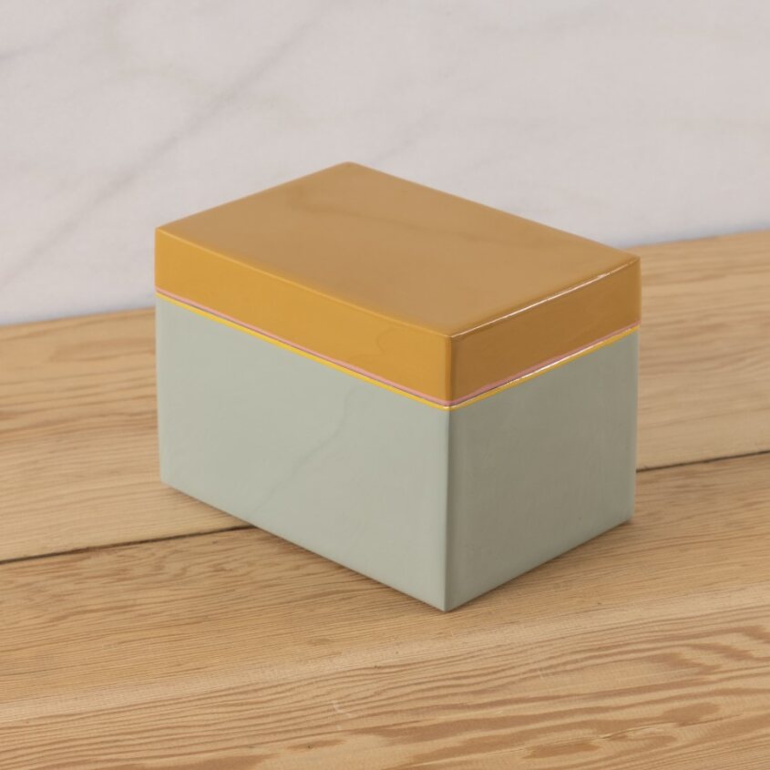 be home Harlow Bright Recipe Box