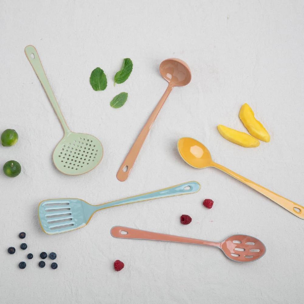 Be Home Harlow Slotted Spoon Raspberry