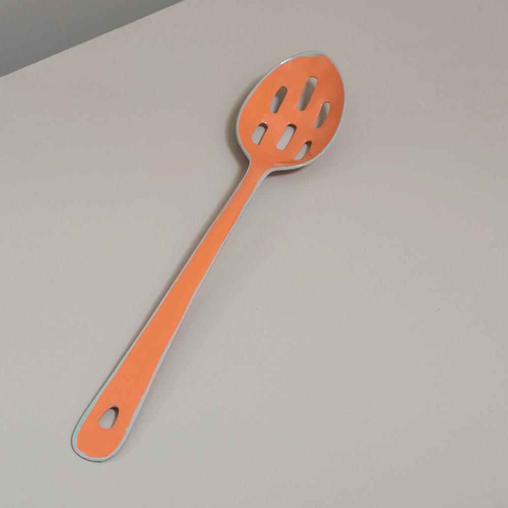 be home Harlow Slotted Spoon Raspberry
