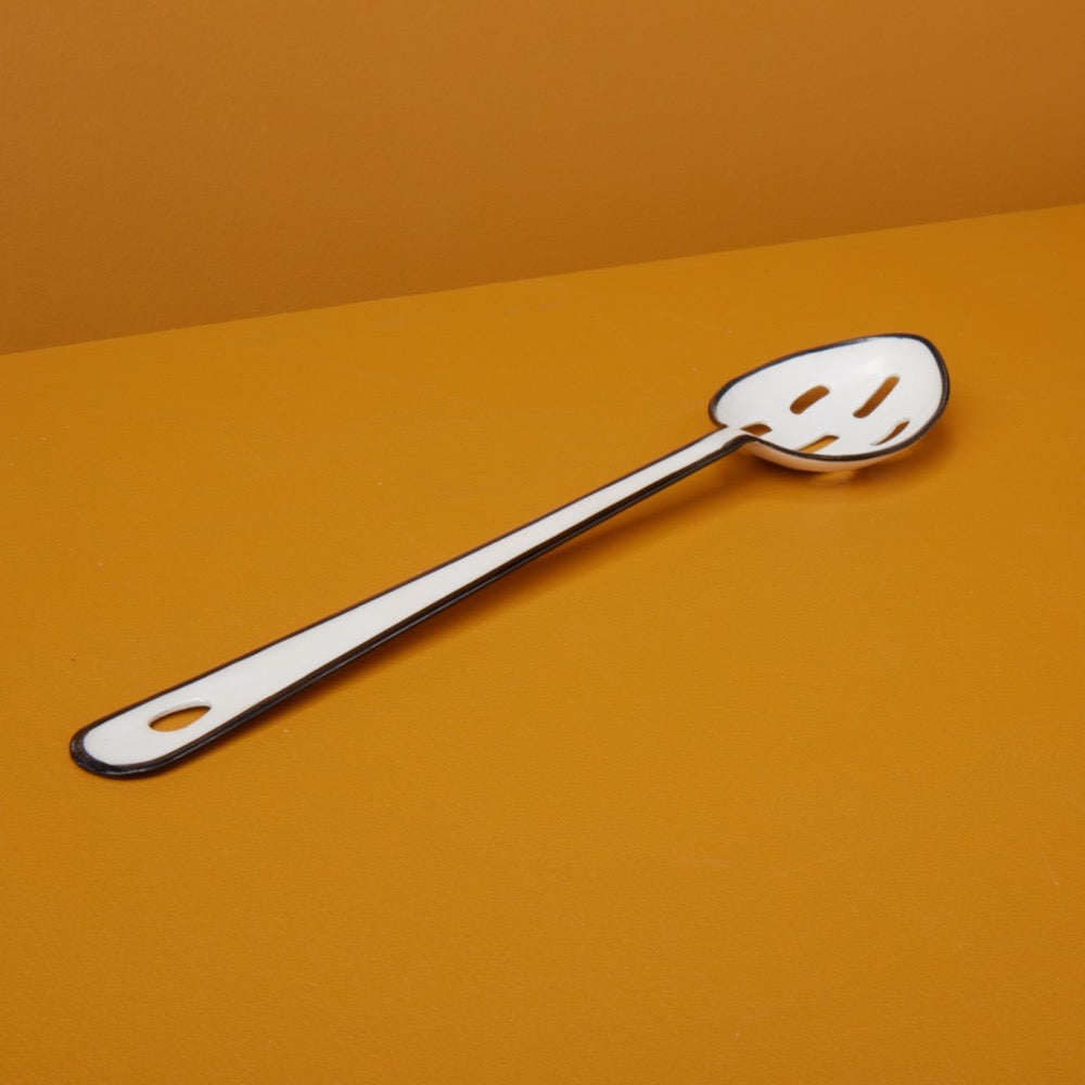 Be Home Harlow Slotted Spoon White