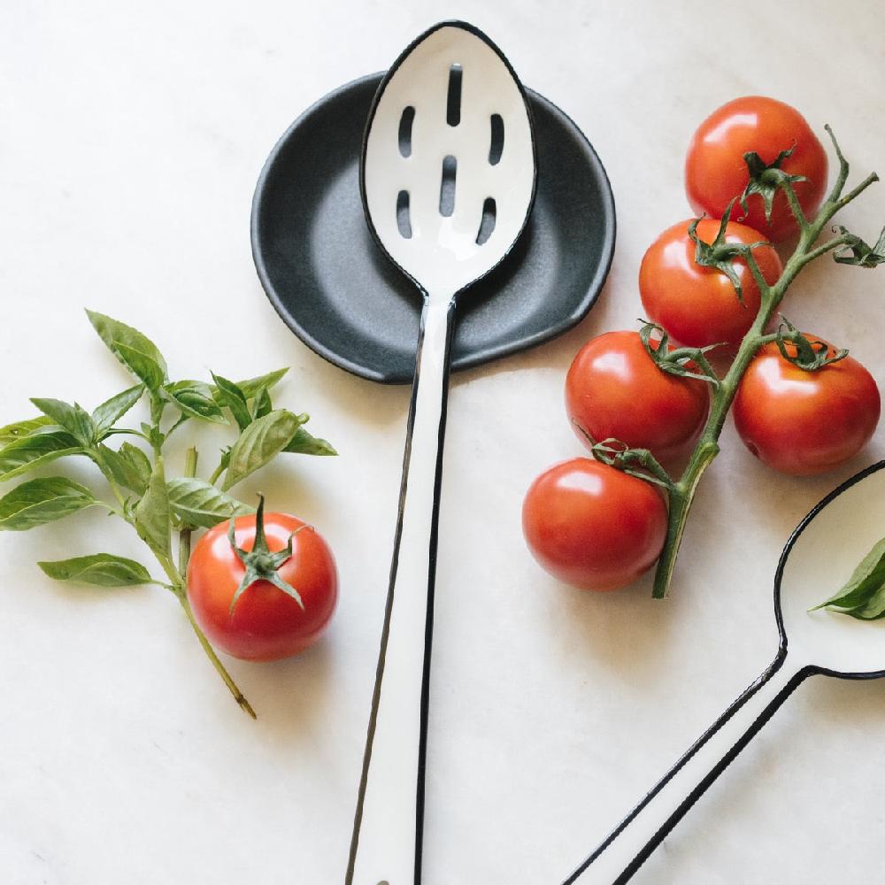 Be Home Harlow Slotted Spoon White