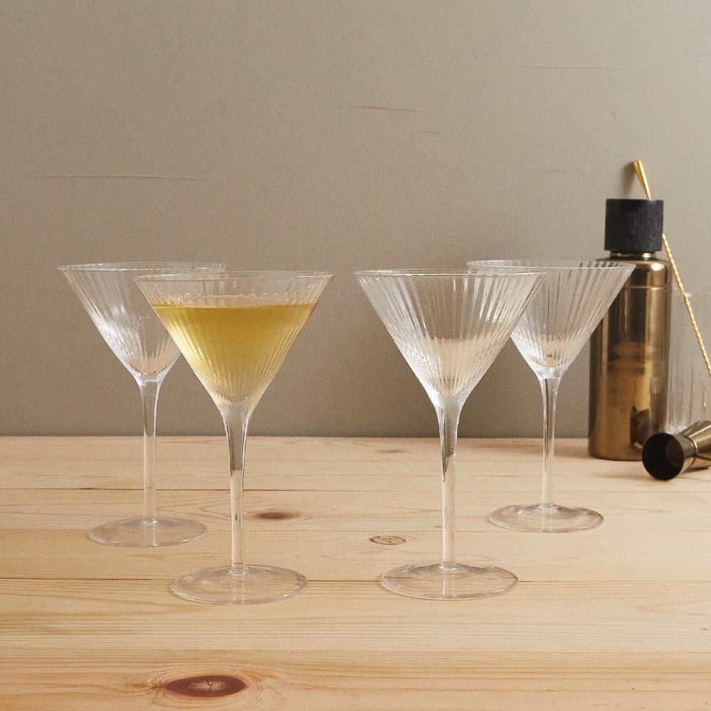 be home Hayworth Martini Glass Set of 6