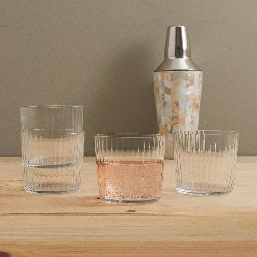 be home Hayworth Rocks Glass Set of 4