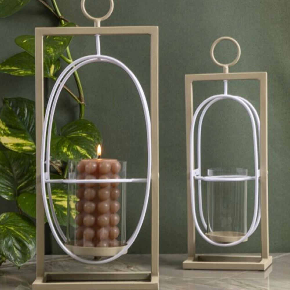 Be Home Hobnail Pillar Candle Cappuccino