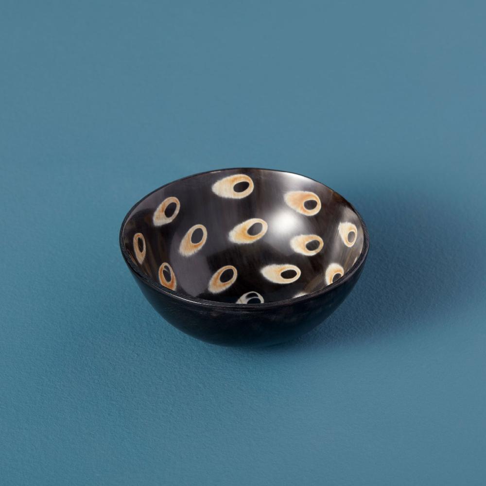 be home Horn Pinch Peacock Bowl