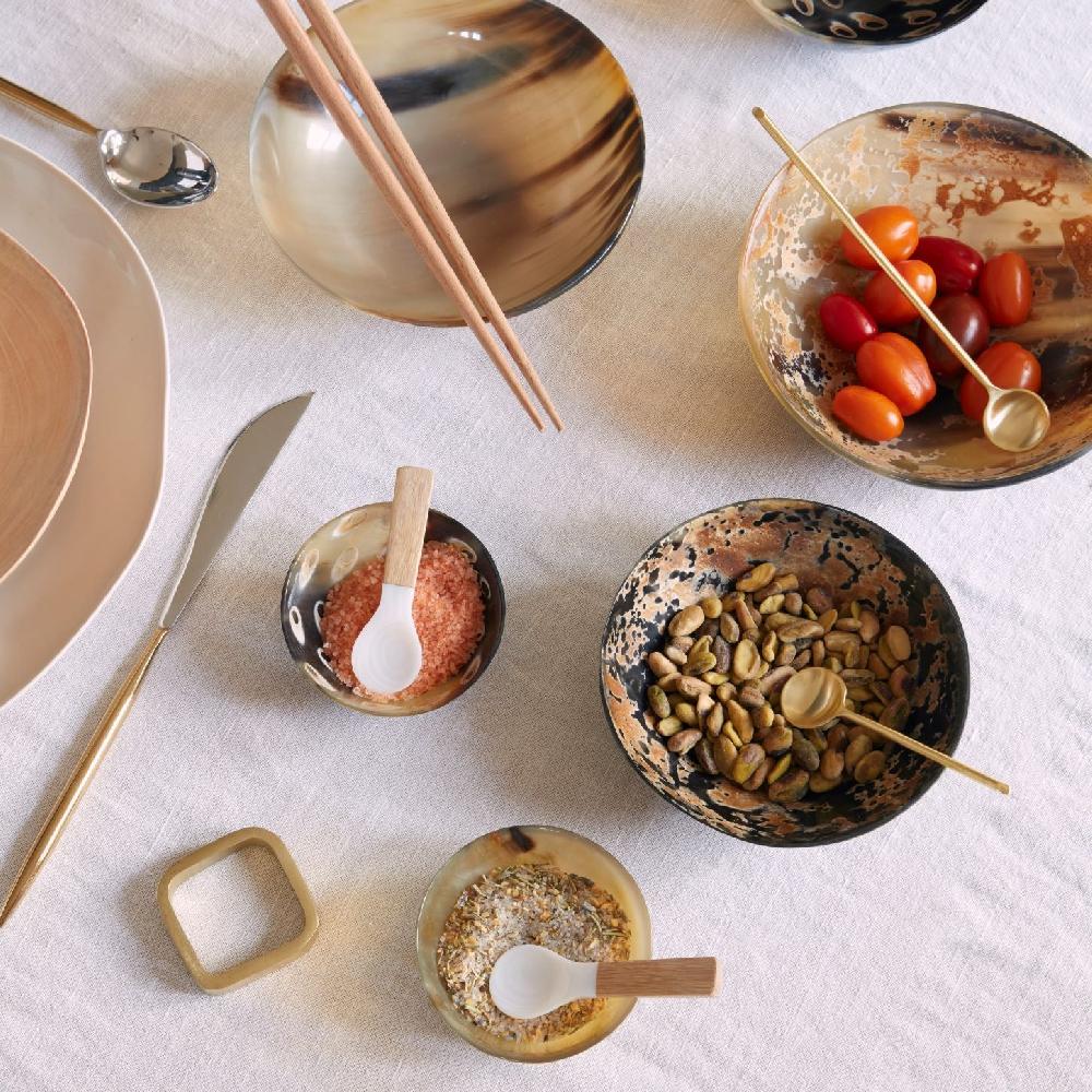 Be Home Horn Snack Peacock Bowl