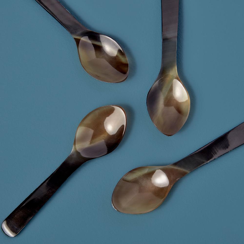 be home Horn Teaspoons Set of 4