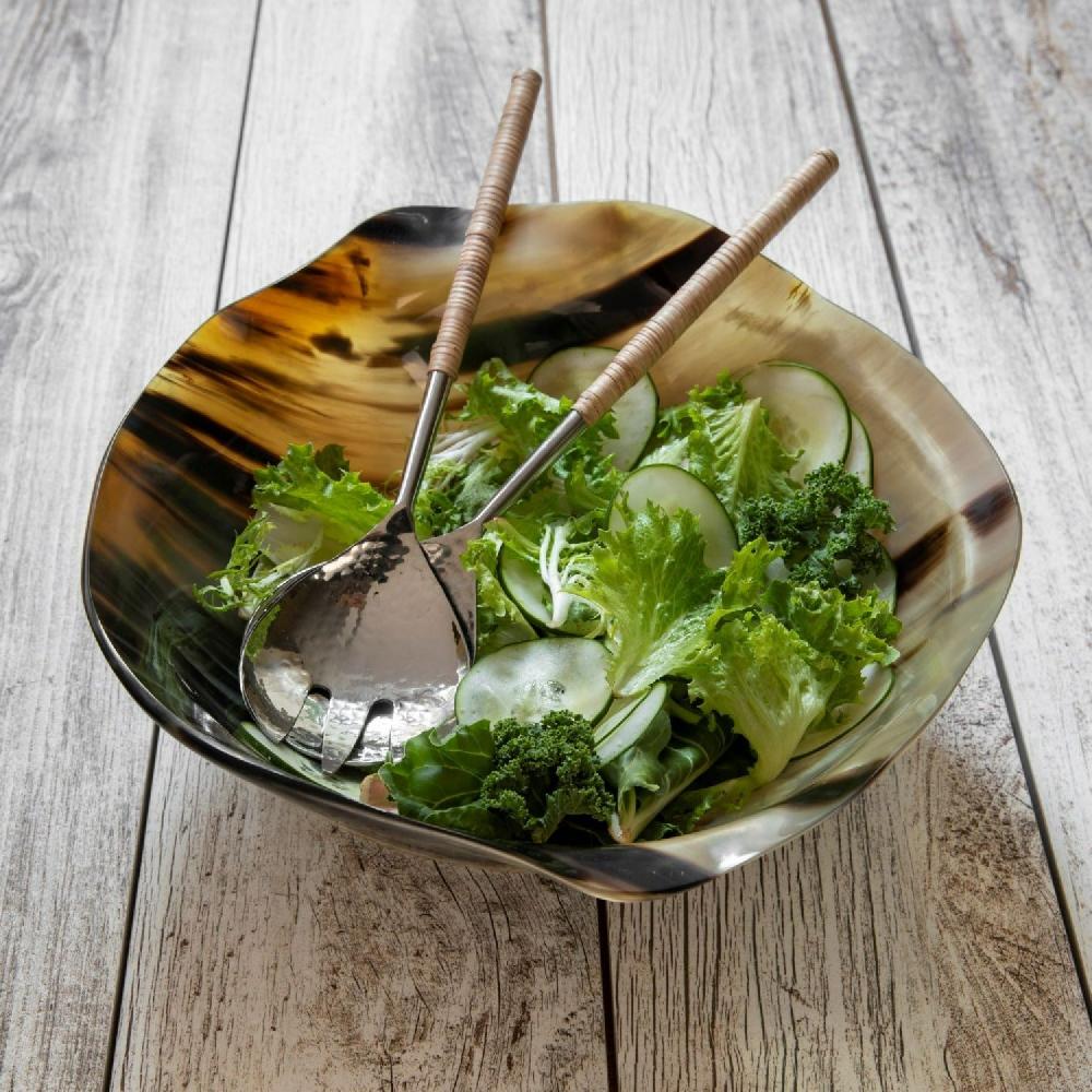 be home Horn Wavy Round Bowl