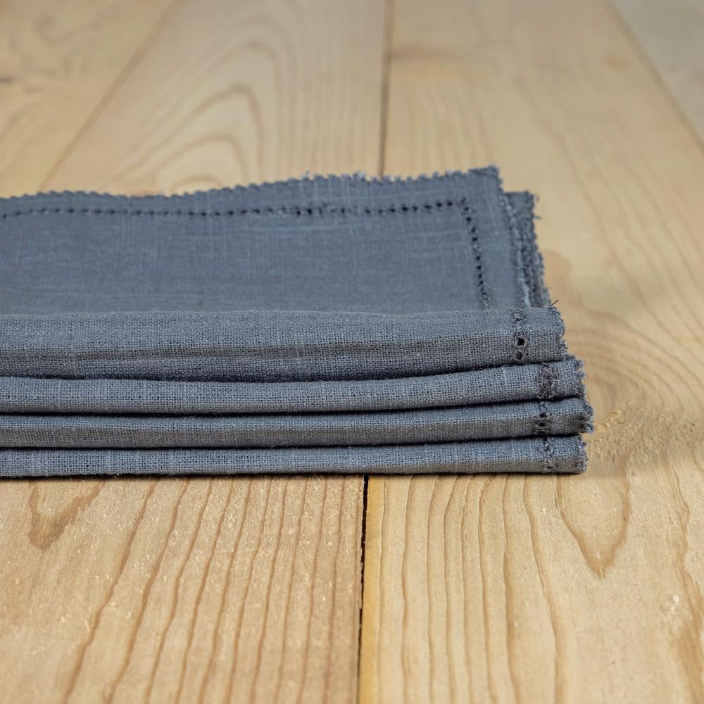 be home Hudson Napkins Set of 4 Dusk