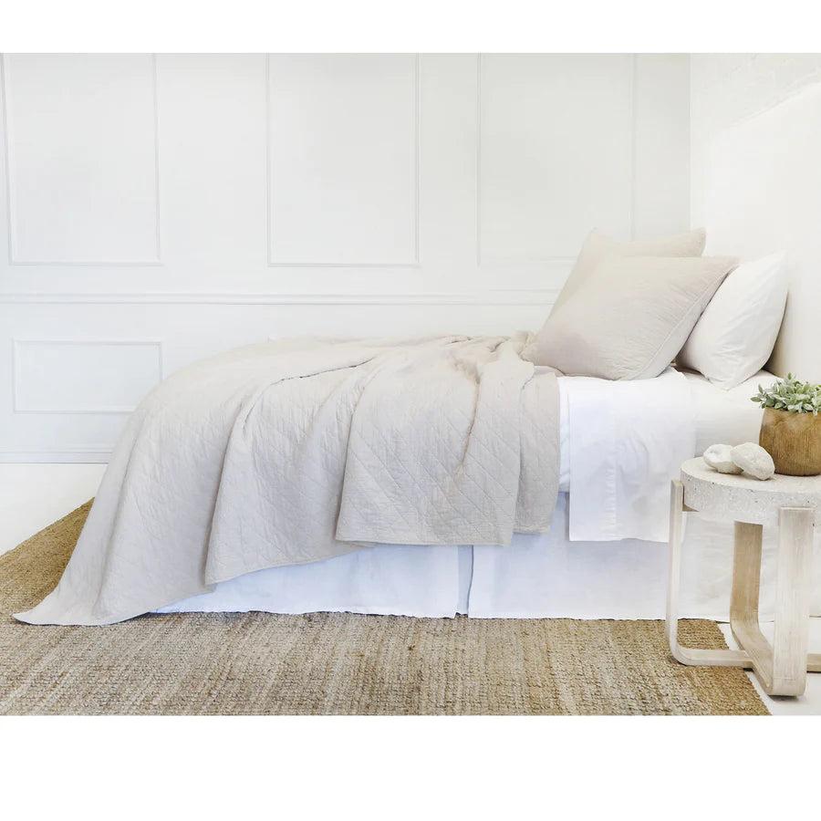 Be Home Huntington King Coverlet Taupe