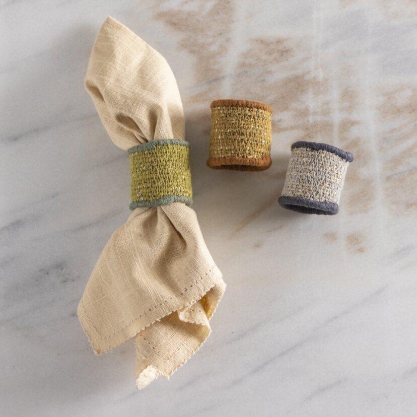 Be Home Hydra Napkin Ring Air