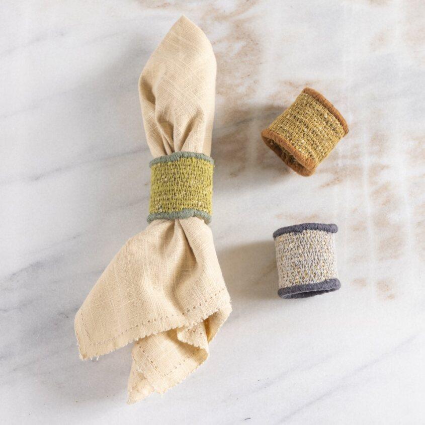 Be Home Hydra Napkin Ring Land