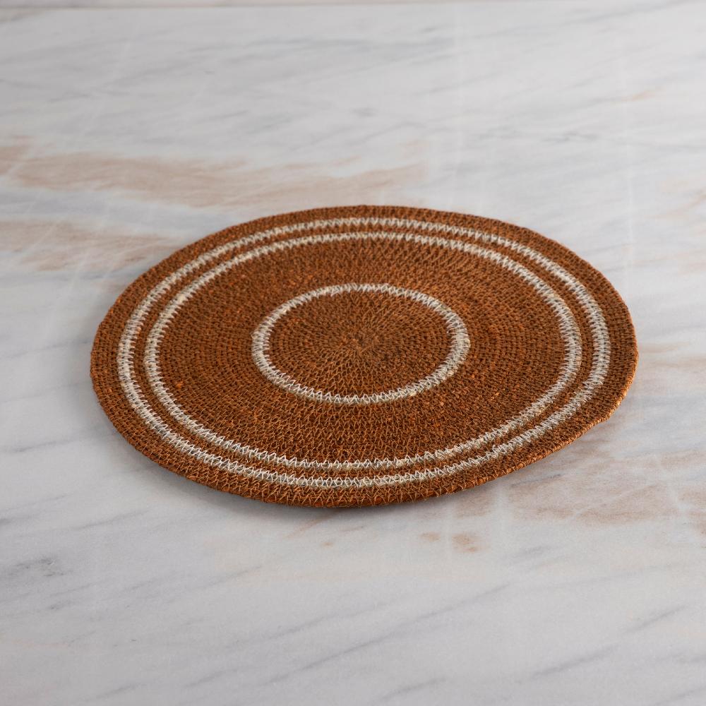 be home Hydra Placemat Rust