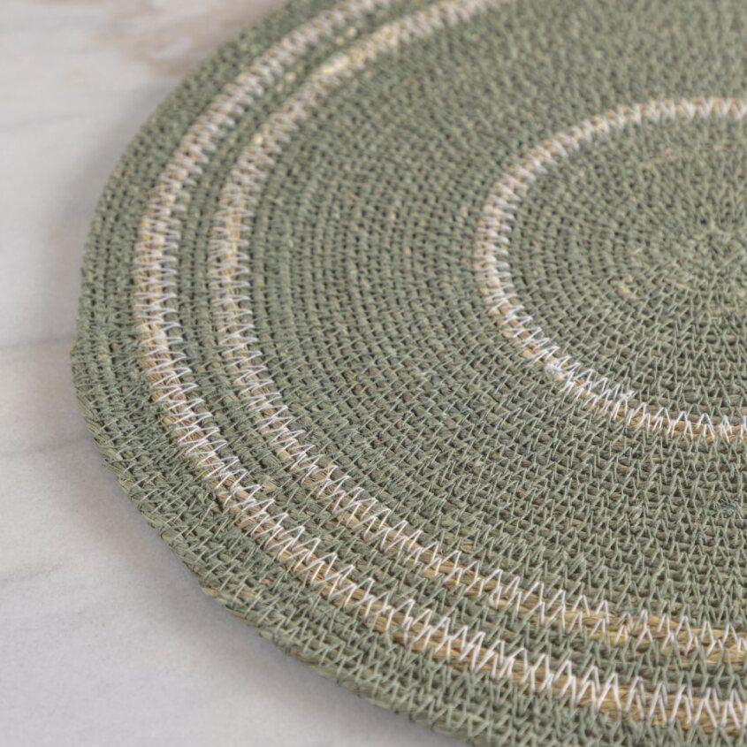 Be Home Hydra Placemat Seafoam