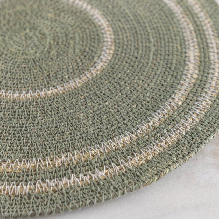 be home Hydra Placemat Seafoam