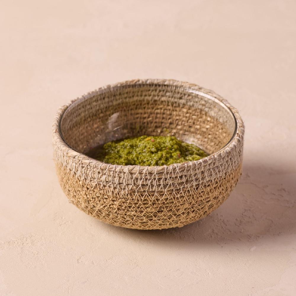 be home Hydra Woven Seagrass Bowl Grey be home Hydra Woven Seagrass Bowl Grey