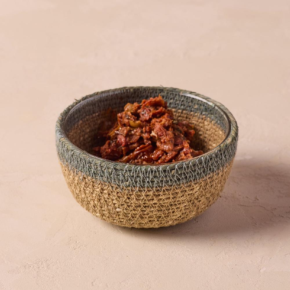 be home Hydra Woven Seagrass Bowl Seafoam be home Hydra Woven Seagrass Bowl Seafoam