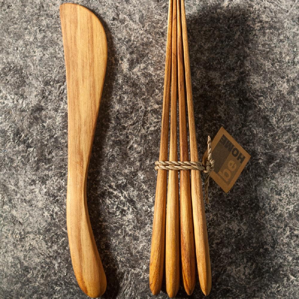 Be Home Iviss Teak Mini Spreaders Set Of 4