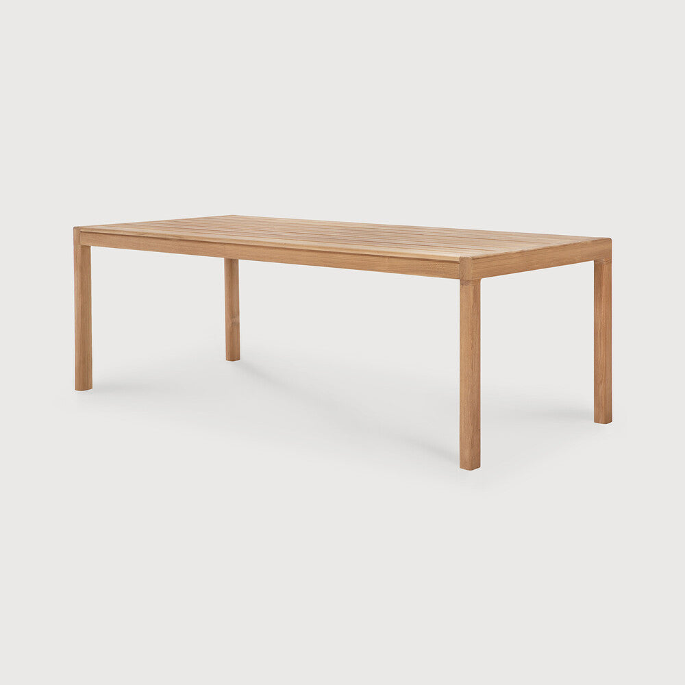 be home Jack outdoor dining table - teak - rectangular