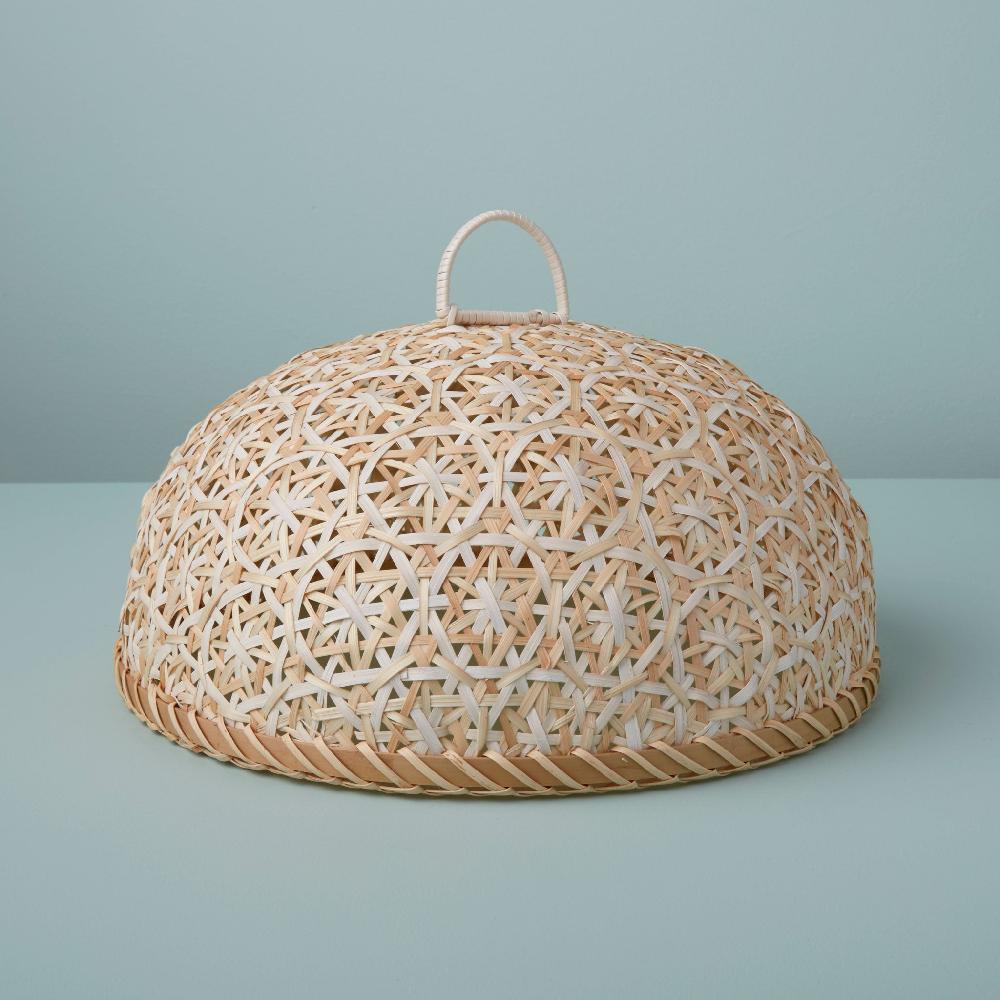be home Jaya Bamboo Cloche Pearl