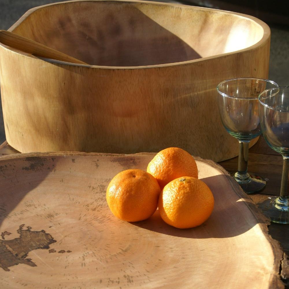 Be Home Kiln Mango Wood Bowl Extra Large