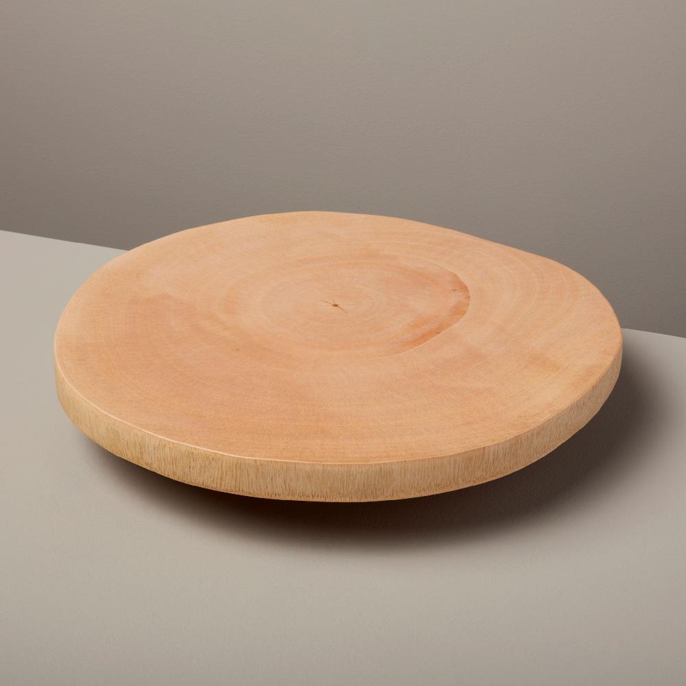 be home Kiln Mango Wood Lazy Susan