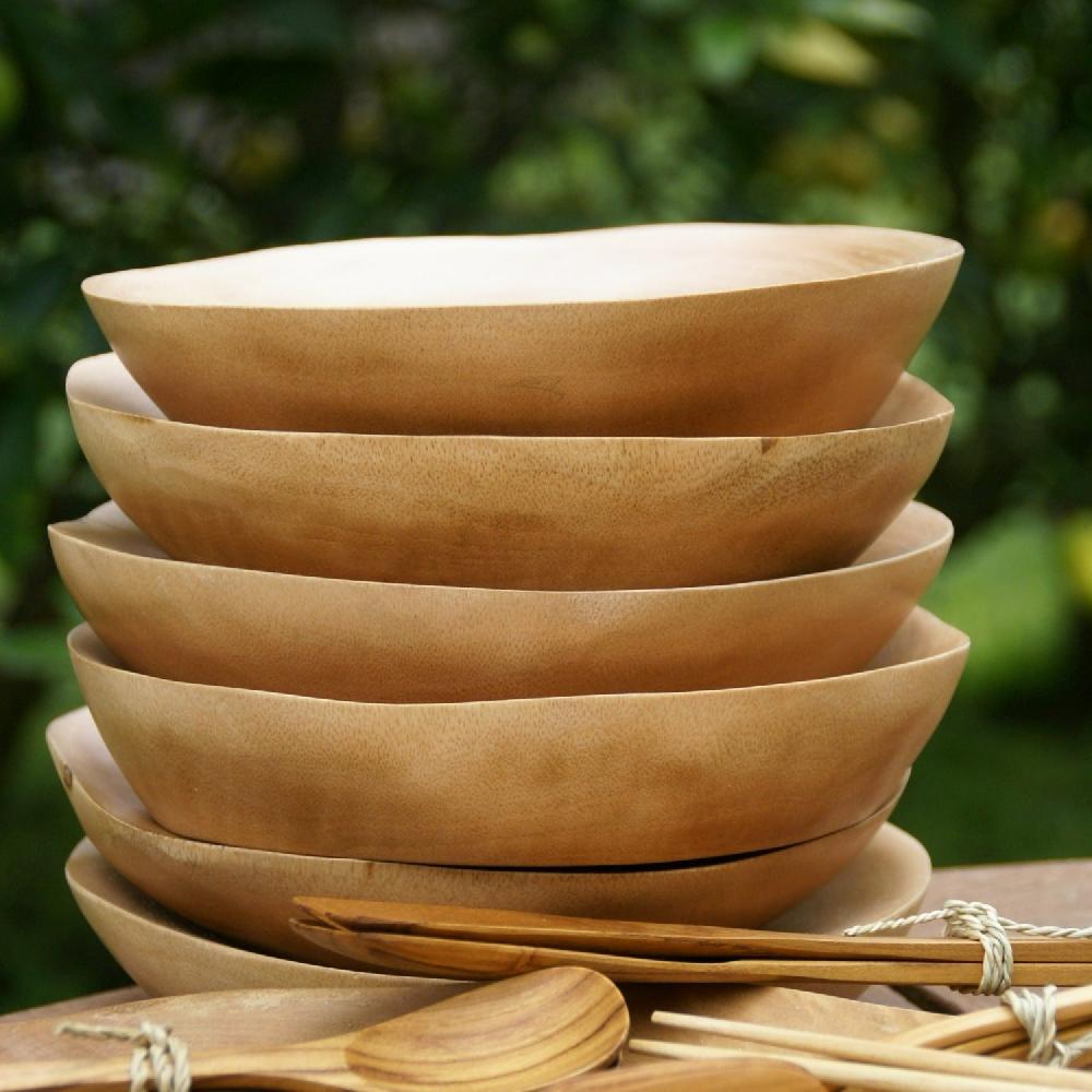 Be Home Kiln Mango Wood Plate Large