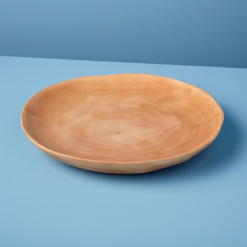 Be Home Kiln Mango Wood Plate Large