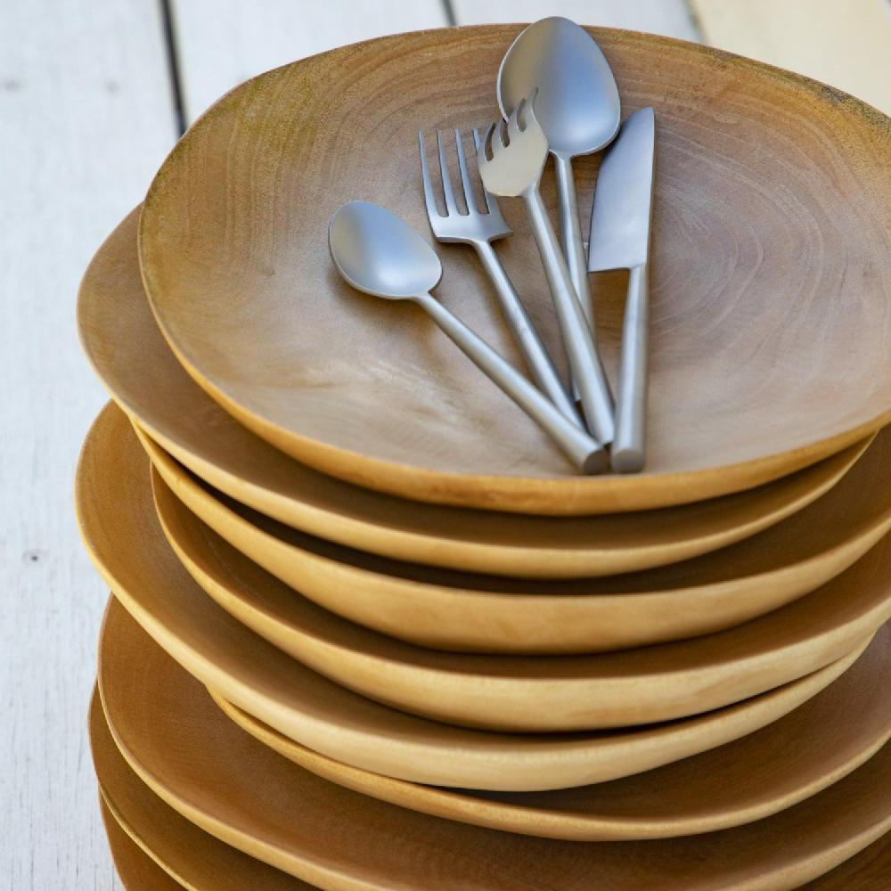 Be Home Kiln Mango Wood Plate Medium