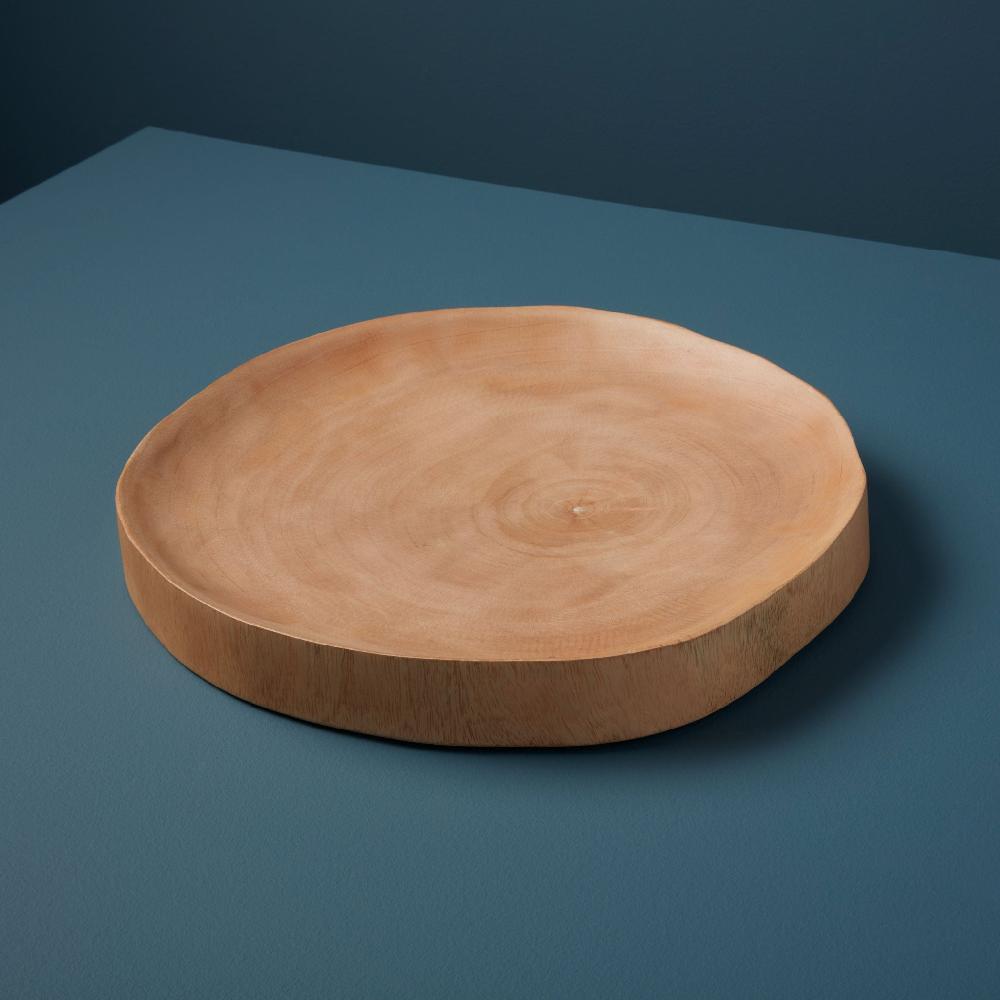 be home Kiln Mango Wood Platter