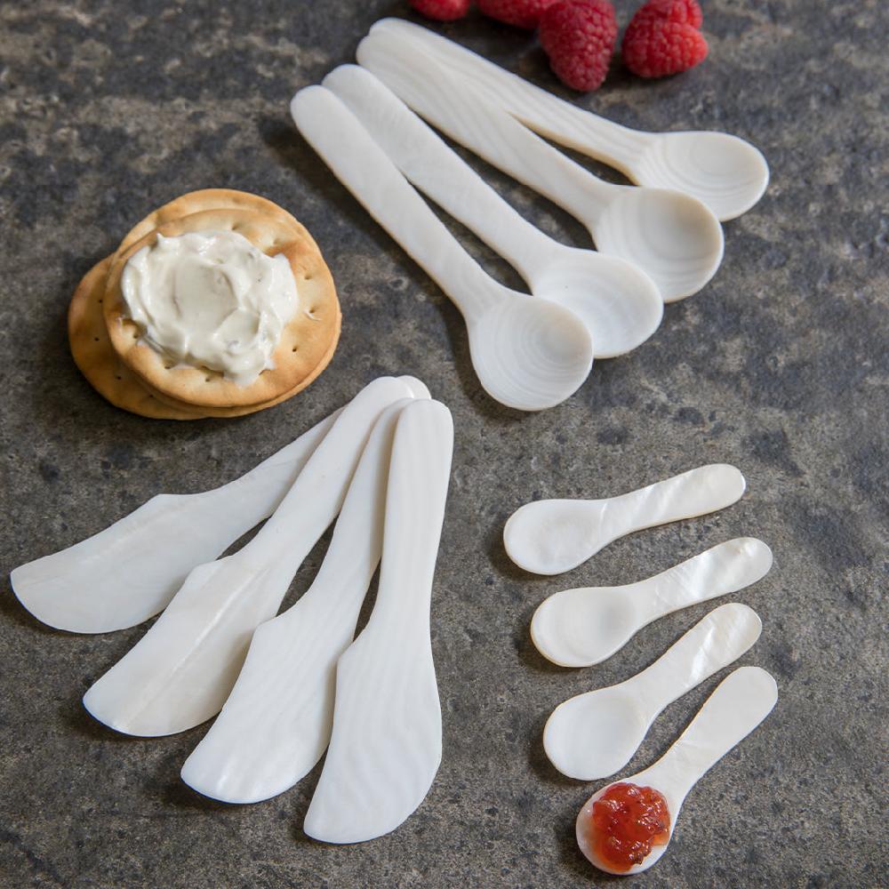 Be Home Large Shell Spoons Set Of 4