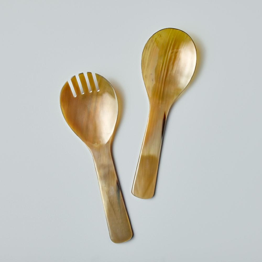 be home Light Horn Serving Set