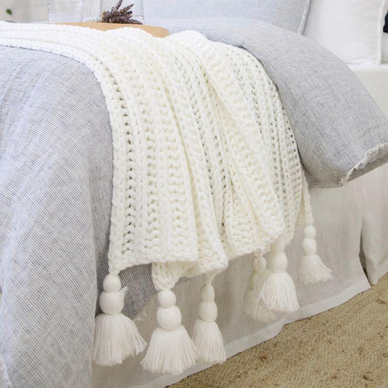 Be Home Logan King Duvet Navy