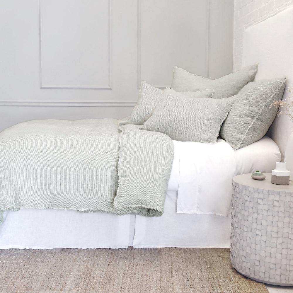 be home Logan Queen Duvet Olive