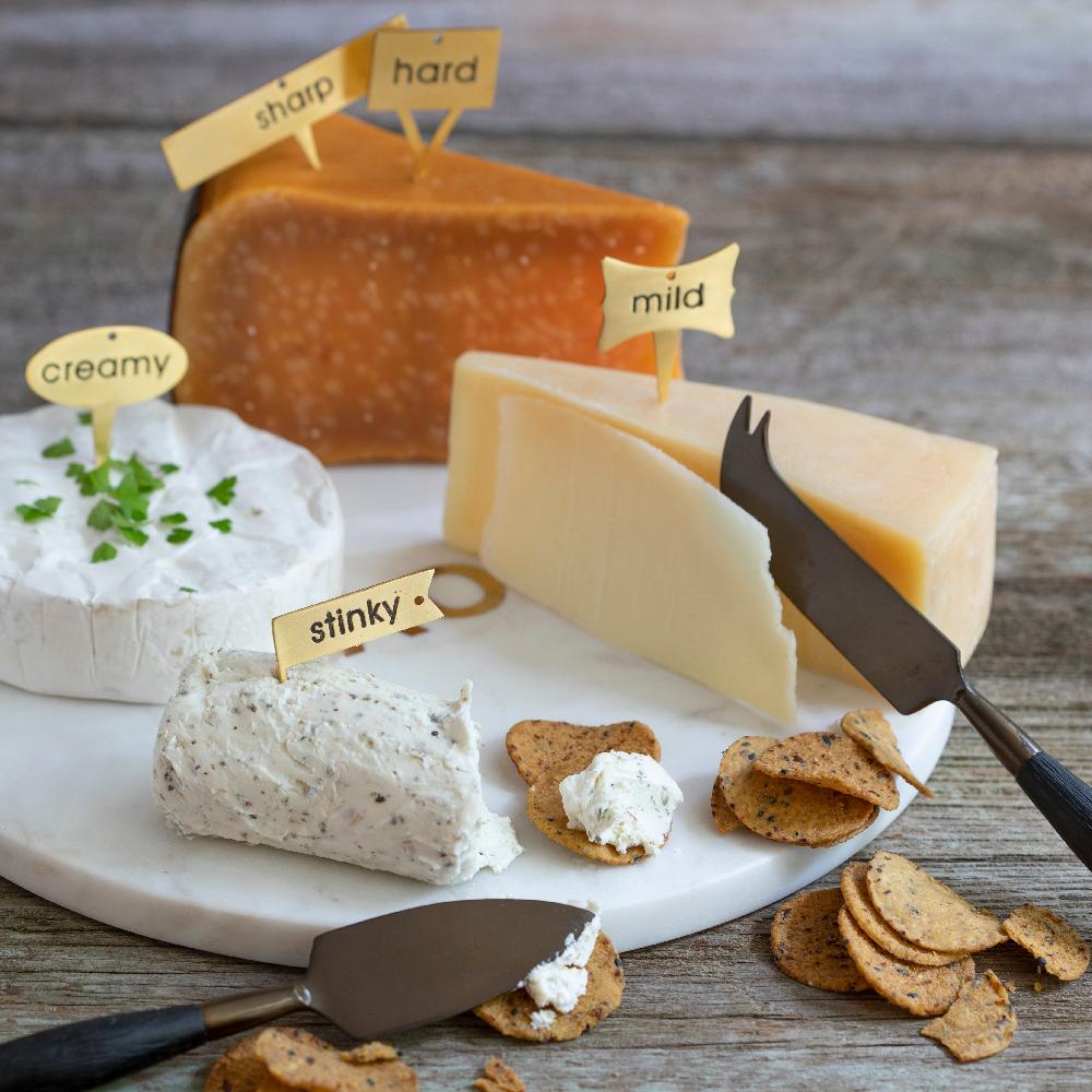 Be Home Luxe Cheese Markers Set Of 5