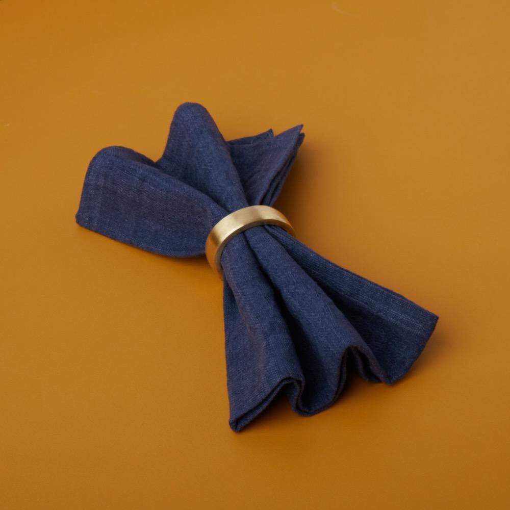 Be Home Luxe Circle Napkin Ring Set Of 8